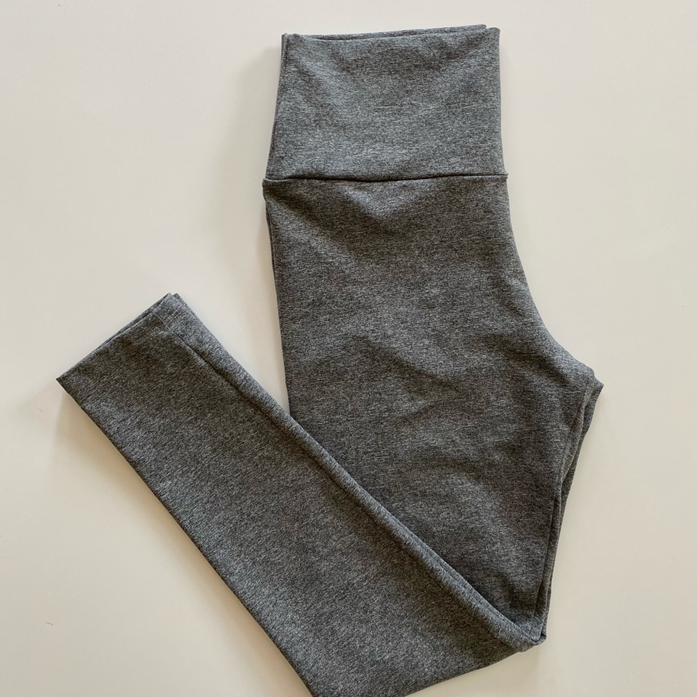 Women Full Length Suplex Gray Leggings